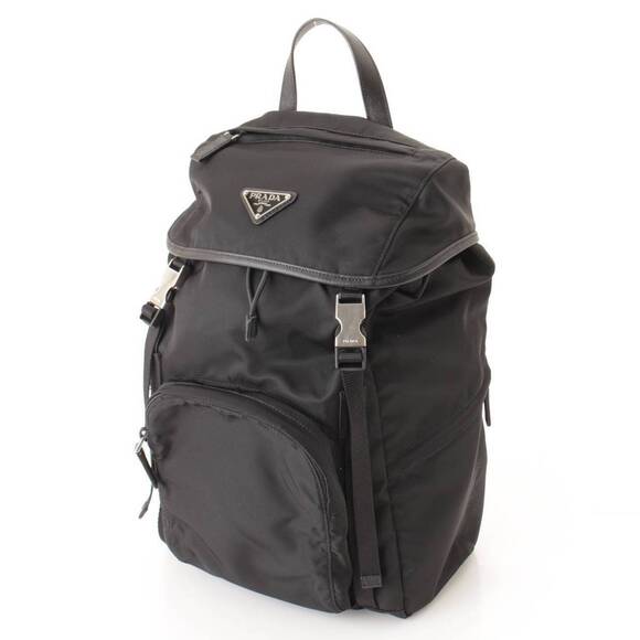 Prada Handbags - Prada Backpack Black Tessuto VELA